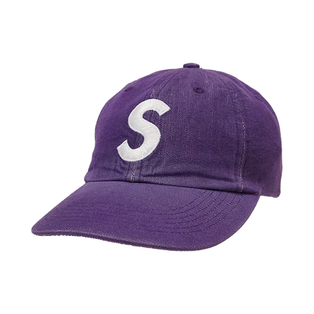 Supreme Cordura Denim S Logo 6-Panel "Purple"