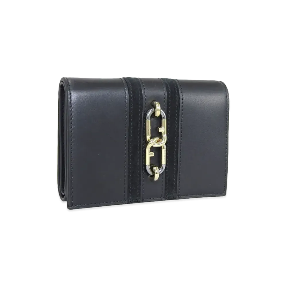 FURLA Sirena M Compact Wallet "Black"