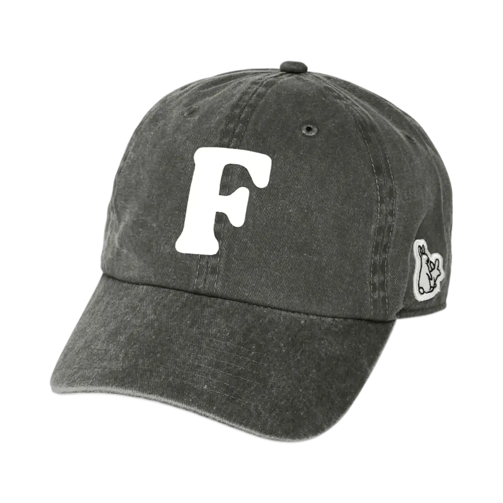 FR2 F Logo Garment Dye Cap "Black"