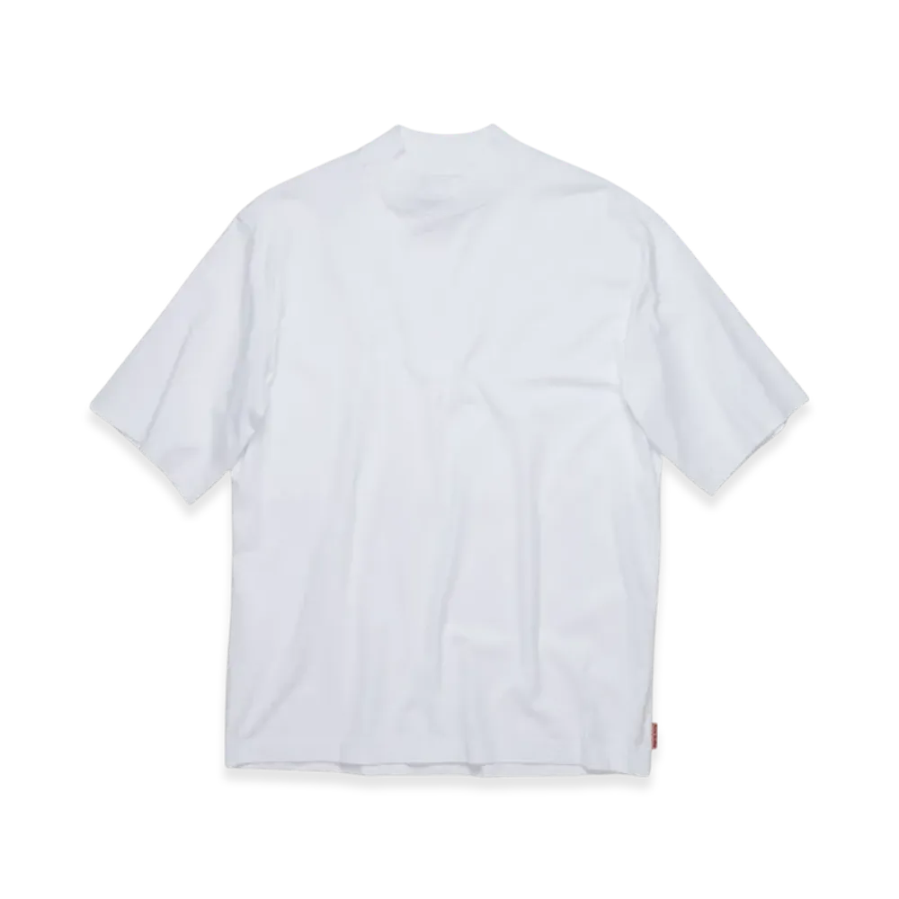 Acne Studios Mockneck T-Shirt "Optic White"