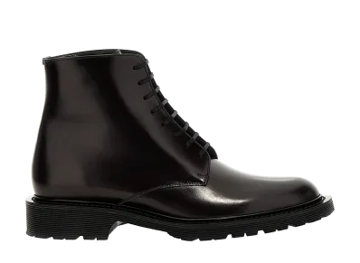 Saint Laurent Tender Ankle Boots "Brown"