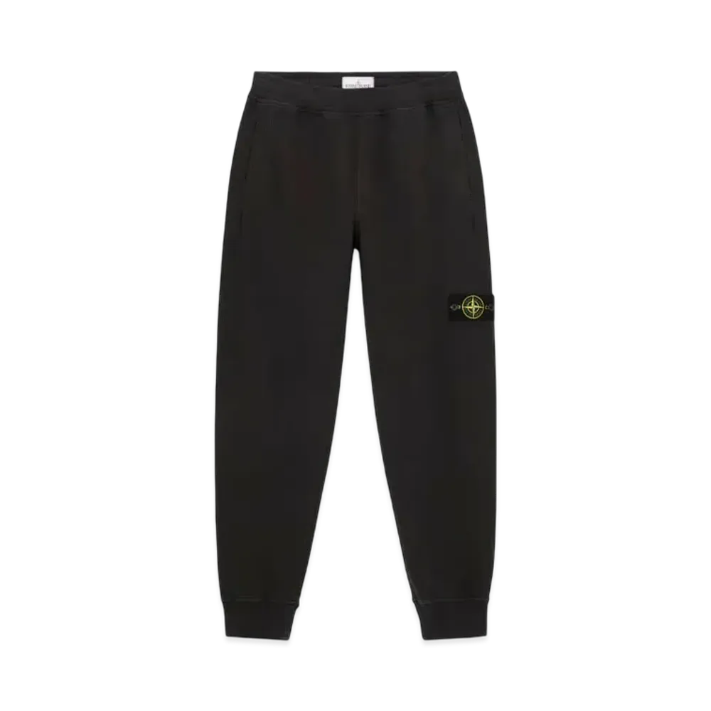 Stone Island 60920 Brushed Organic Cotton Fleece "Lead Gray"