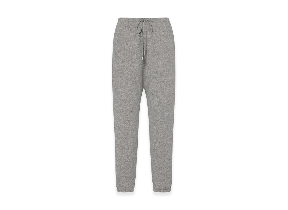 The Row Women's Teo Cotton and Cashmere Pants "Grey Melange"