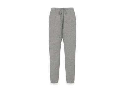 The Row Women's Teo Cotton and Cashmere Pants "Grey Melange"