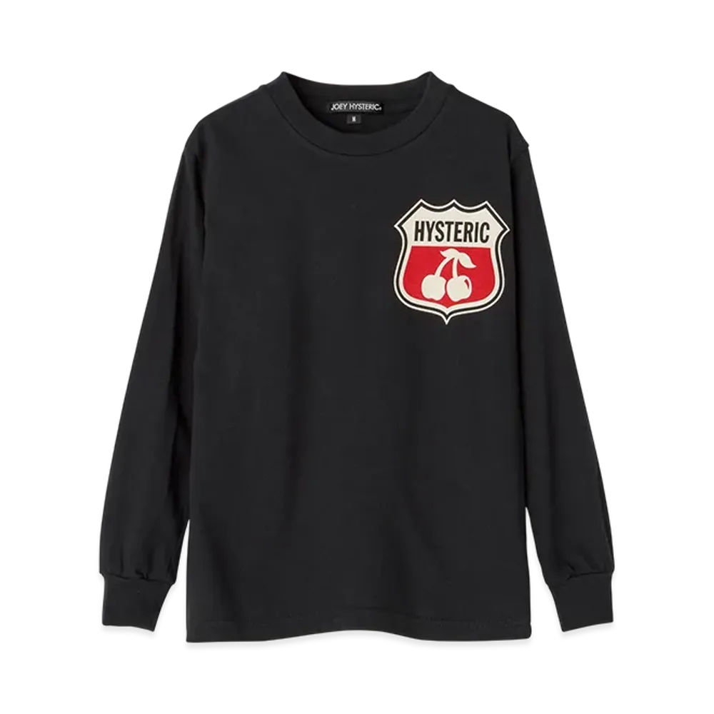 HYSTERIC GLAMOUR Kids Hysteric Cherry T-Shirt "Black"