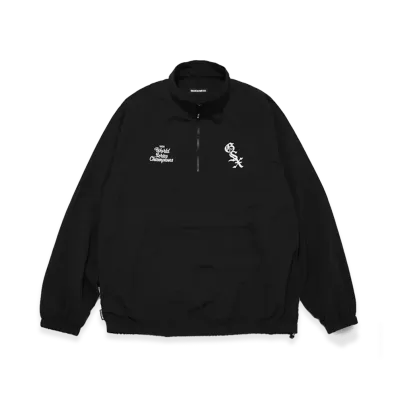 GOD SELECTION XXX Half Zip Track Jacket GX-S26-JK-01 "Black"