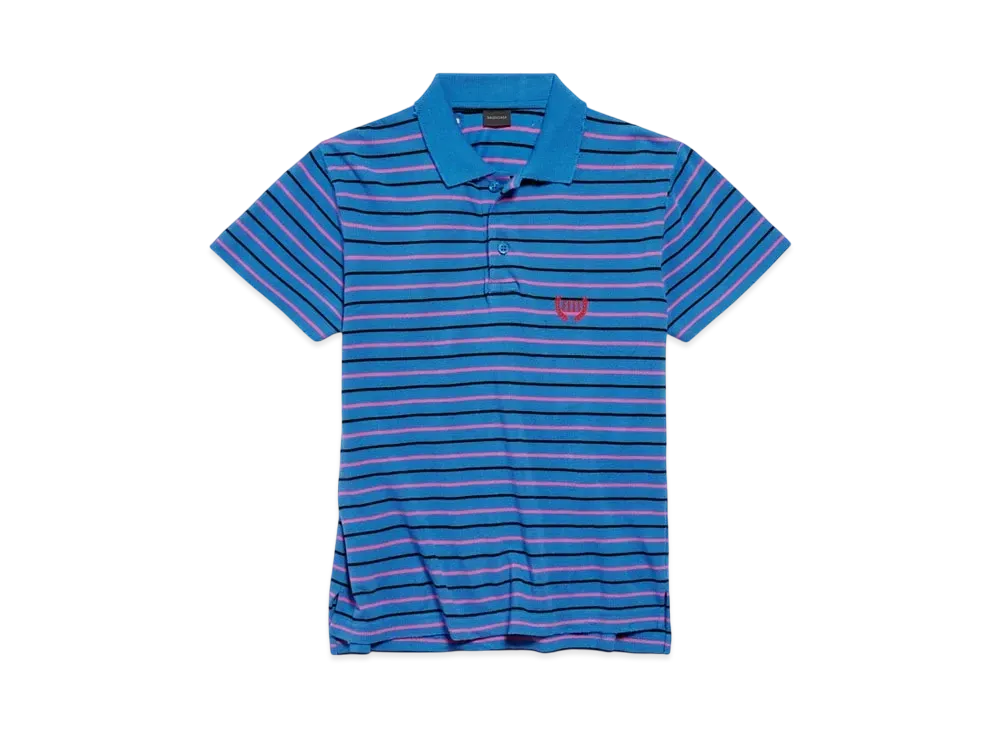 BALENCIAGA フィッテッド Poloトップス クラシック ニットウール BALENCIAGA フィッテッド Poloトップス クラシック ニットウール