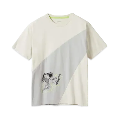 graniph x Urusei Yatsura Dengeki T-Shirts "Ivory"