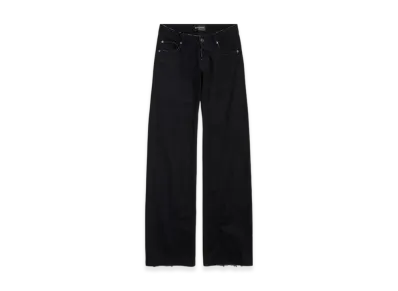 BALENCIAGA Fitted Low Waist Pants "Black"