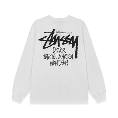 Stussy Stock DSM London LS Tee 2023 "White"
