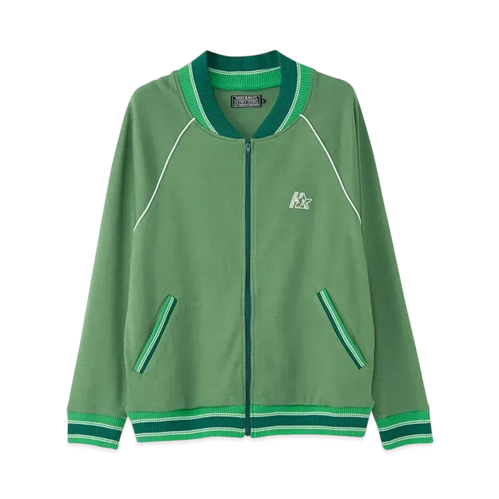 HYSTERIC GLAMOUR Star Woman Embroidery Jersey "Green"