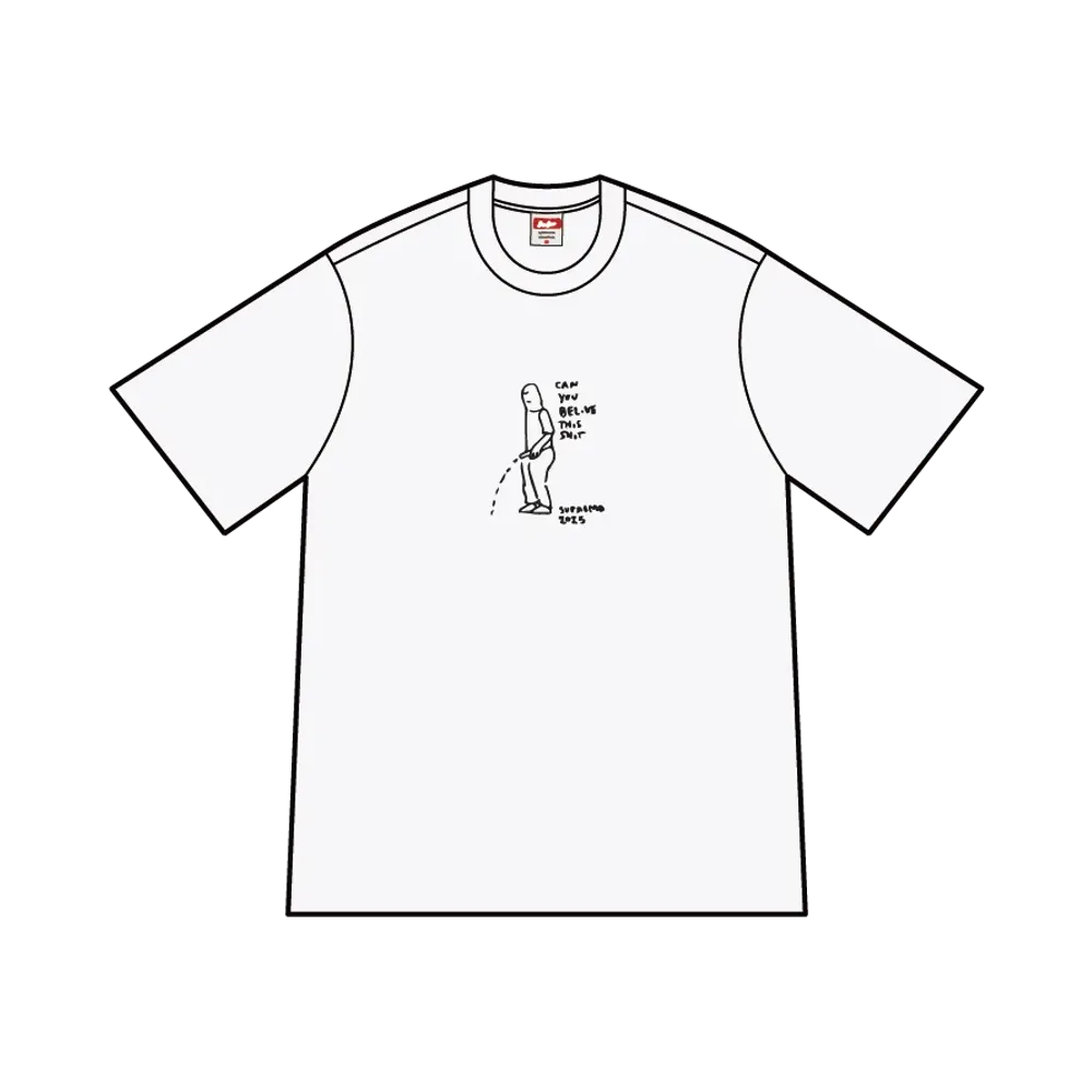 Supreme Piss Tee "White"