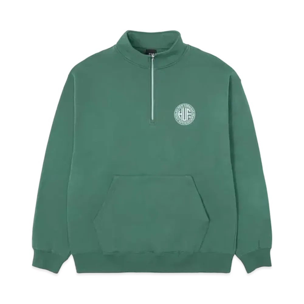 HUF Regional Half Zip Fleece "Green"