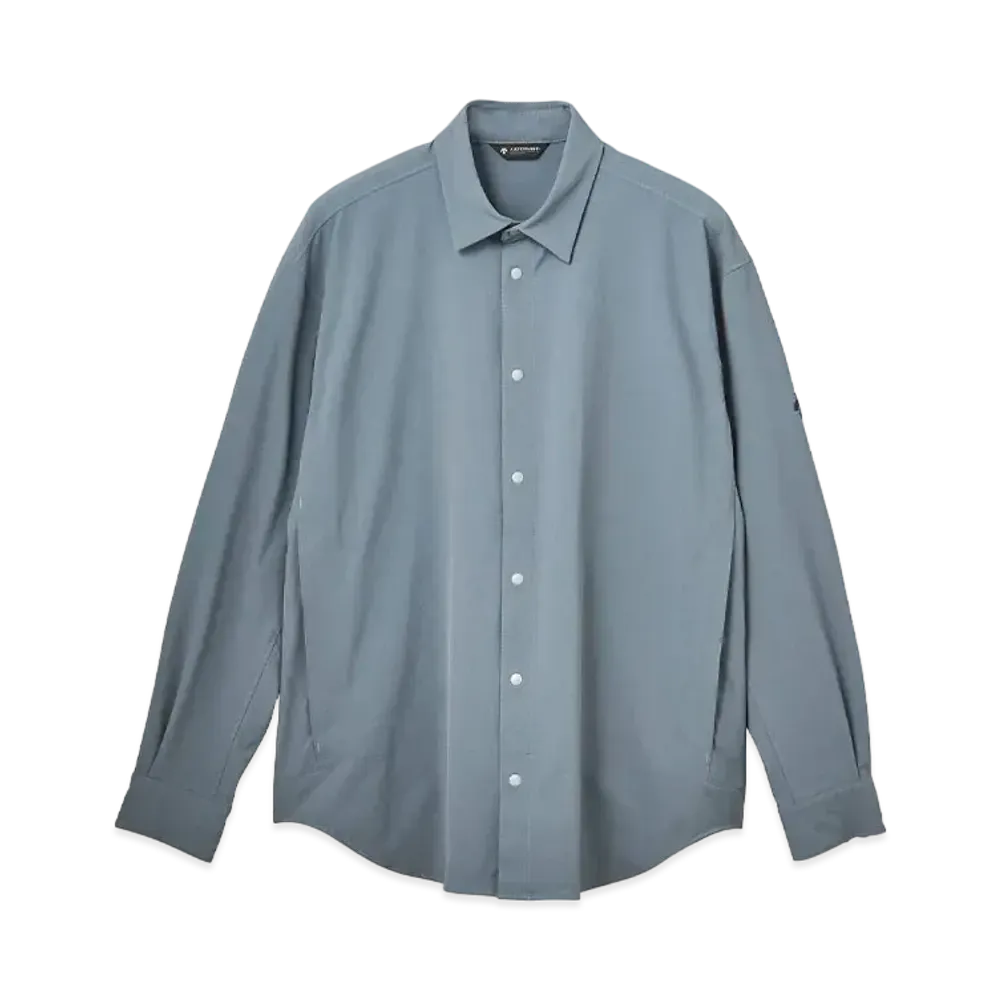 DESCENTE ALLTERRAIN 81 Tech L/S Shirt "Smoke Gray"