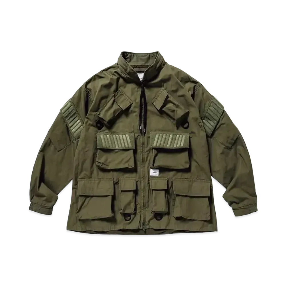 ダブルタップス 19AW モジュラー ジャケット "オリーブ ドラブ" 192BRDT-JKM07