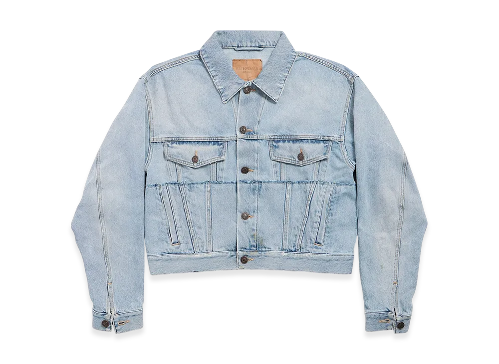 BALENCIAGA Denim Jacket Small Fit "Denim"