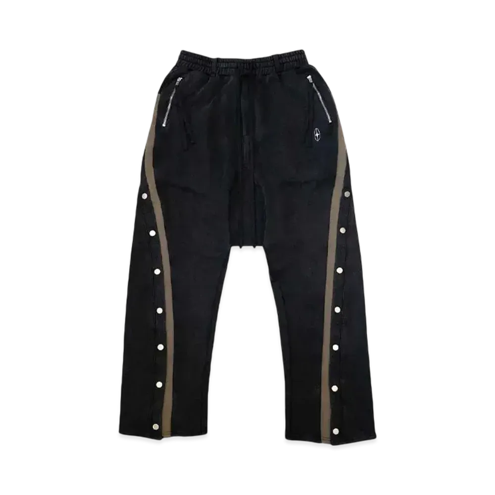 T.C.R BY TOUCHER T.C.R DARK RIDER BAGGY SNAP JOGGER "BLACK"