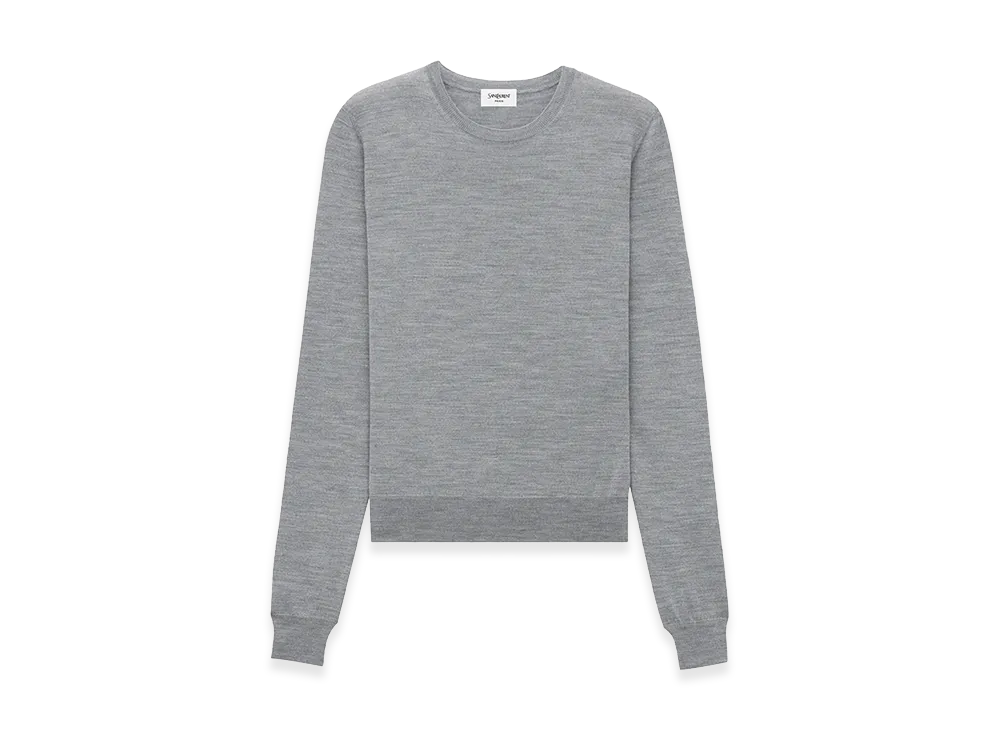 Saint Laurent Women's Sweaters "Grey"