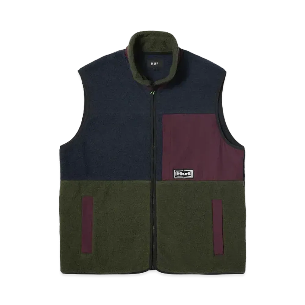 HUF Fall 24 Sonoma High Pile Vest "Multi"