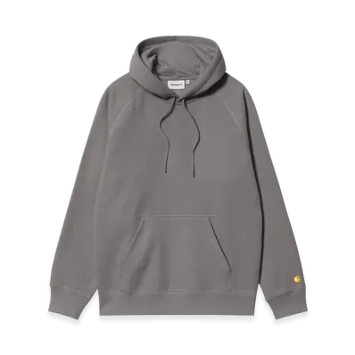 Carhartt WIP Hooded Chase Sweat "Porphyry/Gold"