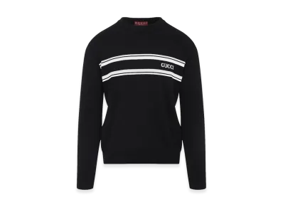 GUCCI 'Intarsio Gucci' Sweater "Black"