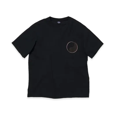 OUR LEGACY Work Shop x Stussy OL Drop Shadow Pig. Dyed Tee "Blue OD Black"