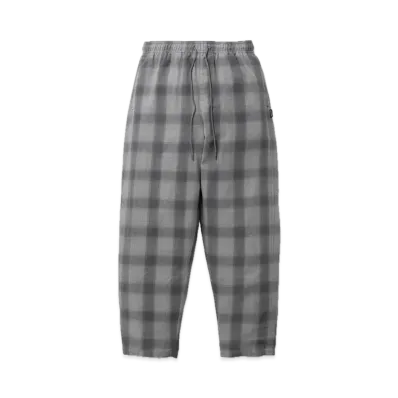 NEIGHBORHOOD Hombre Check Easy Pants "Light Gray/Gray"
