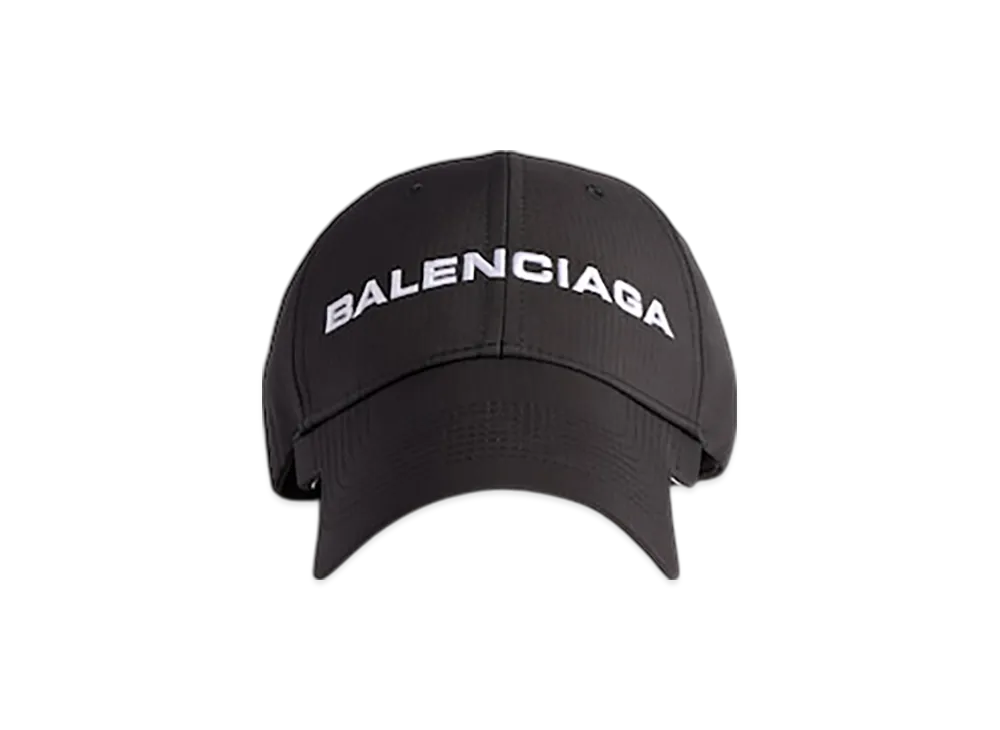 BALENCIAGA Logo Cap "Black/White"