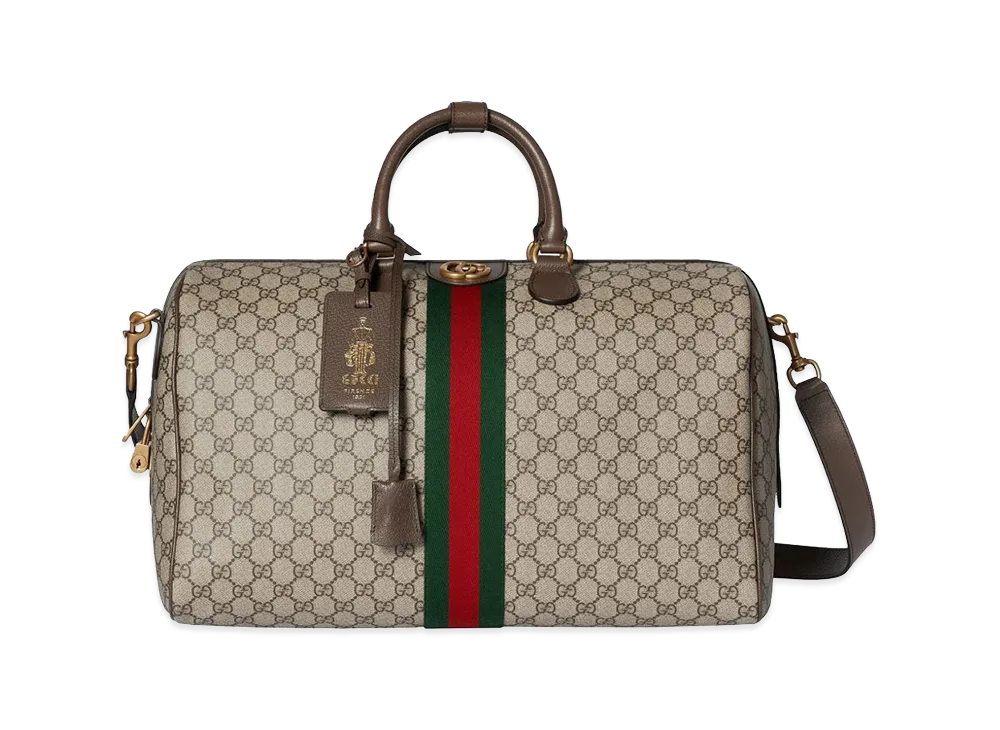 GUCCI Printed Canvas Travel Bag "Printed"