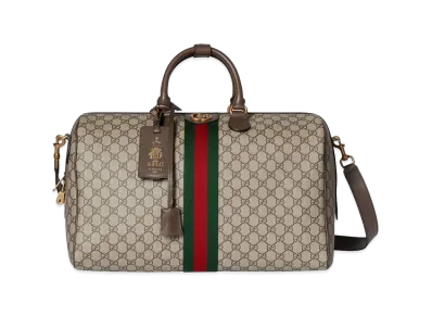 GUCCI Printed Canvas Travel Bag "Printed"