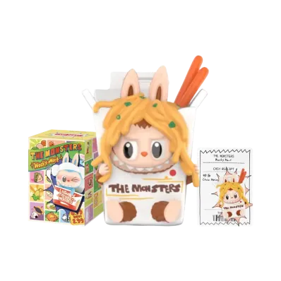 POP MART THE MONSTERS (LABUBU) Wacky Mart Series Figures Chow Mein