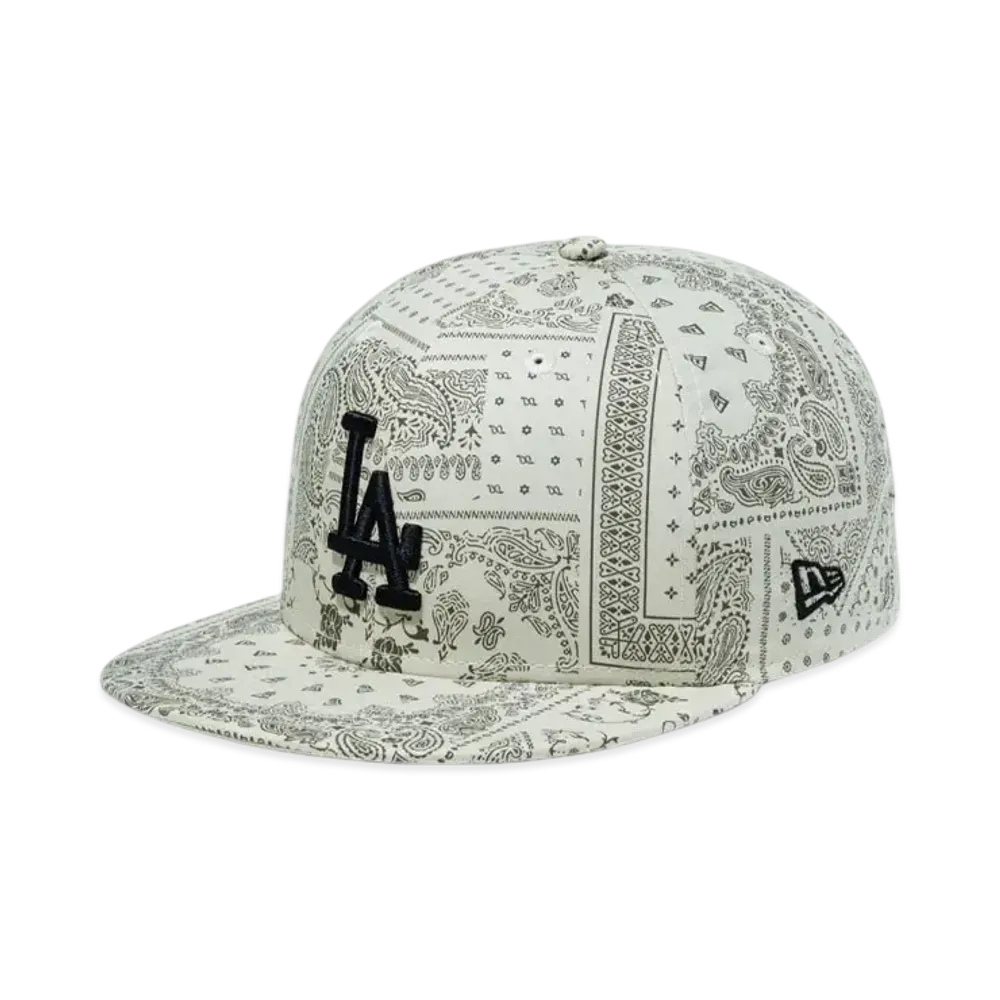 NEW ERA 59Fifty Floral Paisley Los Angeles Dodgers "Stone"