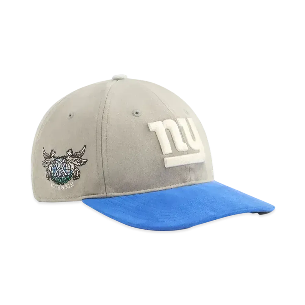 Kith x '47 For The New York Giants Microsuede Franchise LS Cap "Concrete"