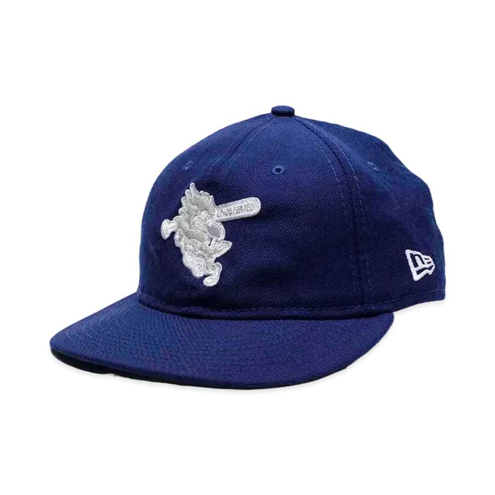 UNDEFEATED X NE MASCOT STRAPBACK - 90143 "Navy"