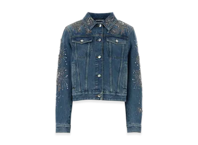 GUCCI Women's Denim Jacket "Blue"