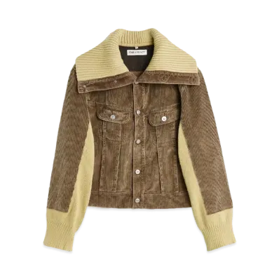 OUR LEGACY Fuse Jacket Enzyme Cord "Brown"