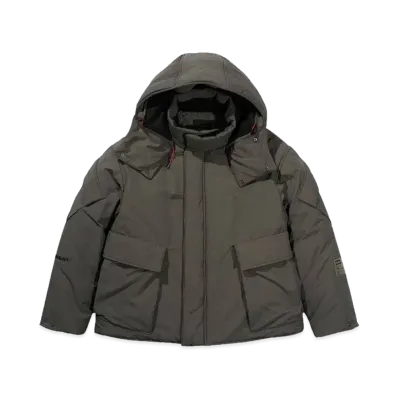 WILDTHINGS x Poliquant E.C.W.C.S. GEN23 COLD WEATHER HOODED PADDING JACKET / PRIMALOFT ®"OLIVE GRAY"