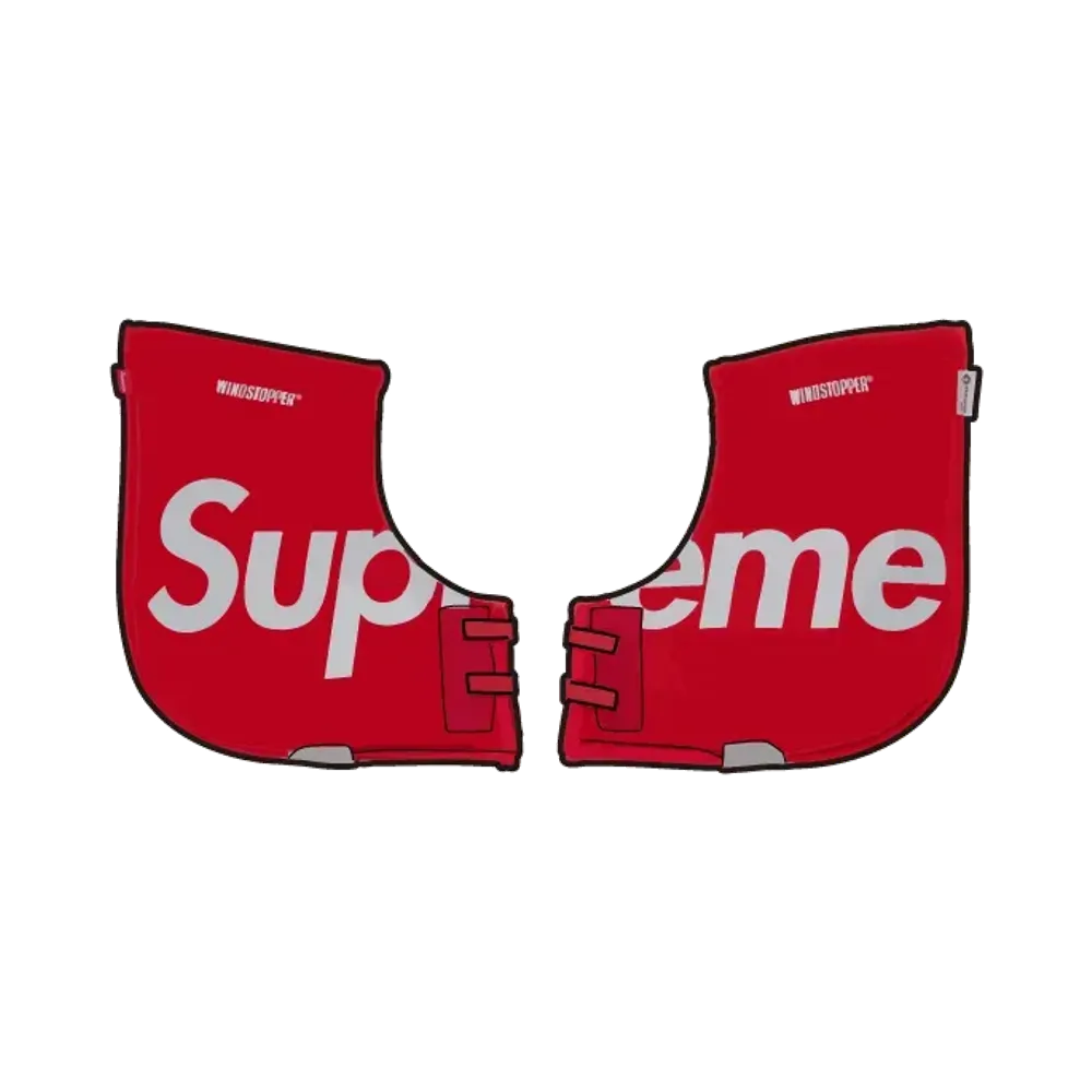 Supreme Windstopper Handlebar Mitts "Red"