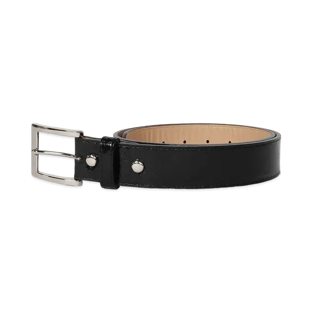 WACKO MARIA Python Leather Belt "Black"