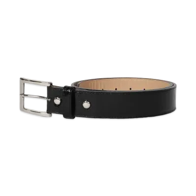 WACKO MARIA Python Leather Belt "Black"