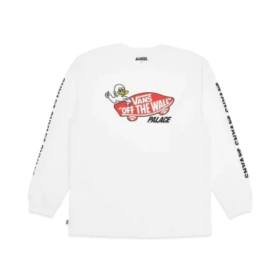 PALACE Vans Duck Out Longsleeve "White"