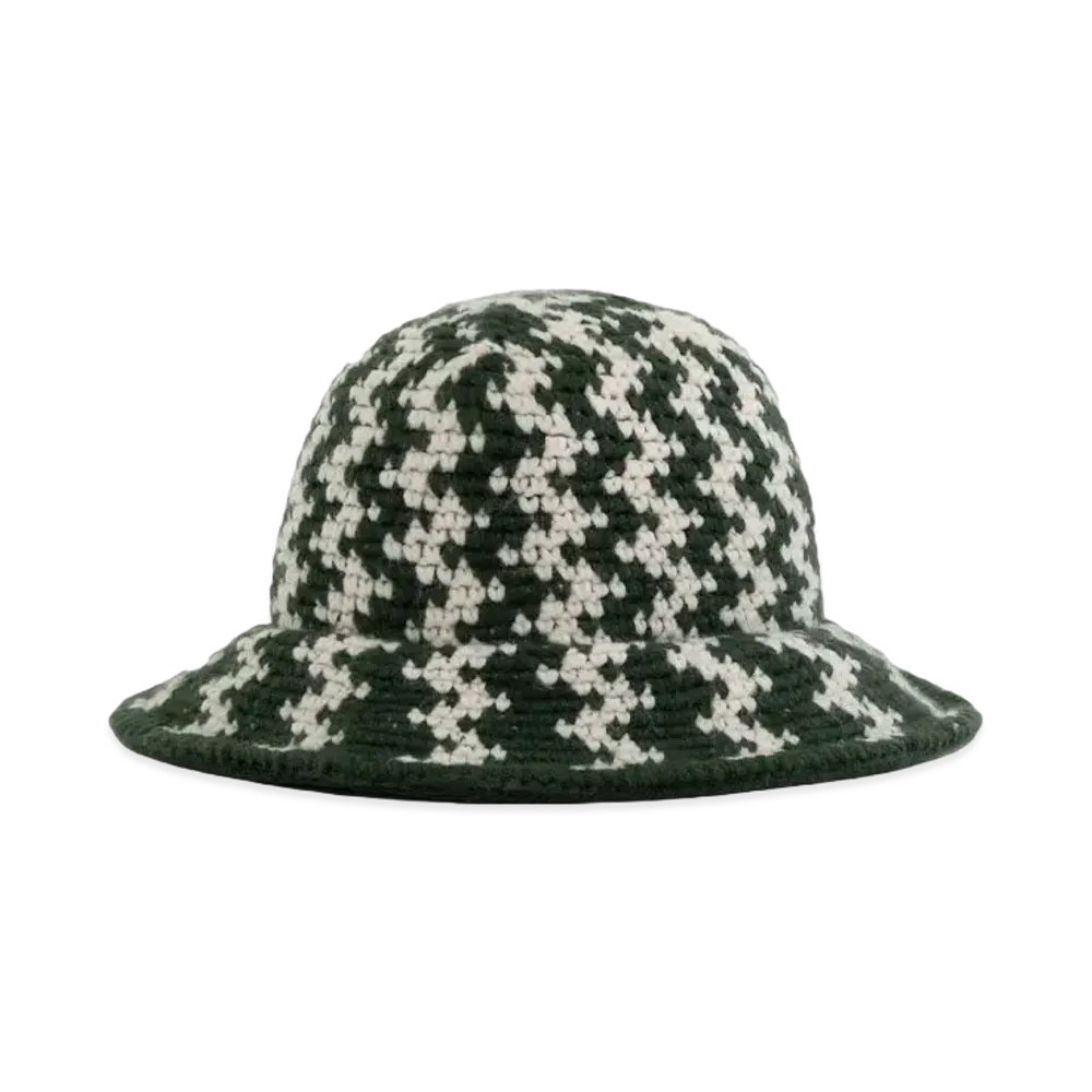 Aime Leon Dore Crochet Bucket Hat "Green"