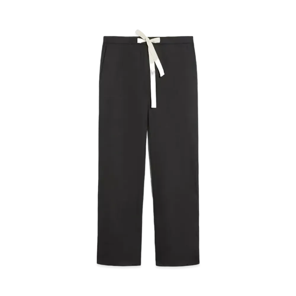 Max Mara Bussora Cotton Stretch Jogger Pants "Black"