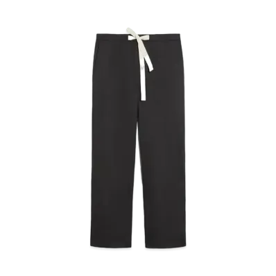 Max Mara Bussora Cotton Stretch Jogger Pants "Black"