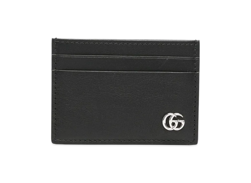 GUCCI Leather Card Holder "Black"