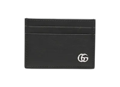 GUCCI Leather Card Holder "Black"