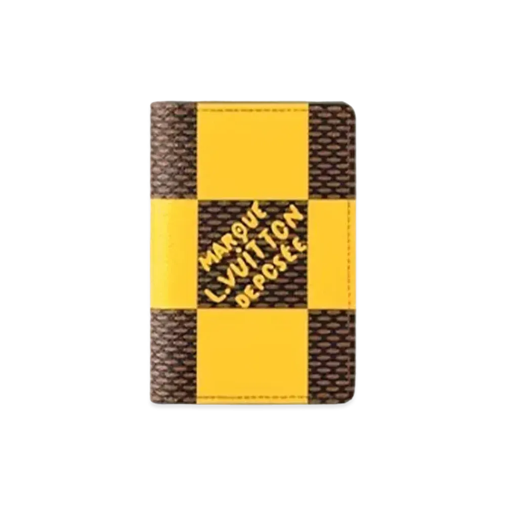 Louis Vuitton Pocket Organizer Damier Pop "Jaune Mat"