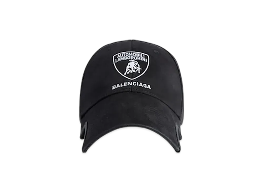 BALENCIAGA Automobili Lamborghini Cap "Black"