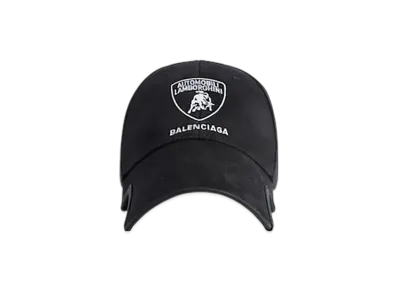 BALENCIAGA Automobili Lamborghini Cap "Black"