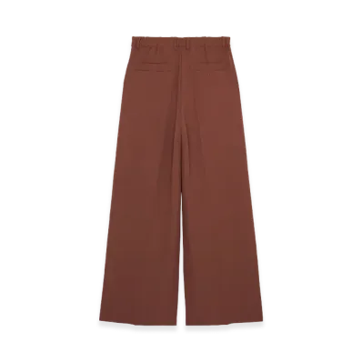 POINTLESS JOURNEY PJ Basic Slacks "Rust"